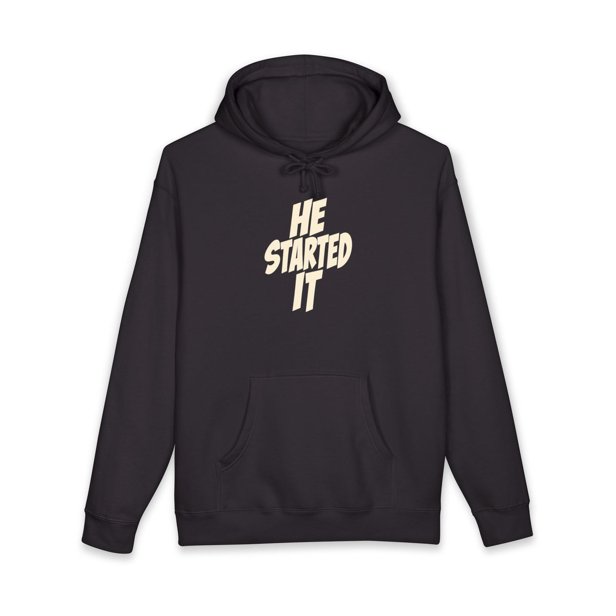 He Started It Hoodie – Duck Camo (Heavyweight)
