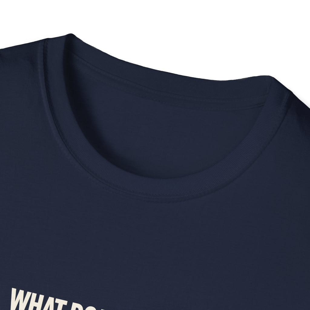 "Fish With No Eyes" funny couples graphic on a Gildan Softstyle unisex tee - Couples Therapy Apparel (view 12)