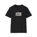 "Bless This Mess We Call a Marriage" funny couples graphic on a Gildan Softstyle unisex tee - Couples Therapy Apparel