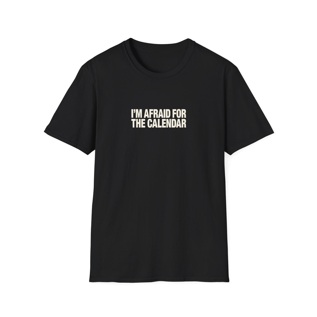 I'm Afraid for the Calendar Tee (Softstyle)