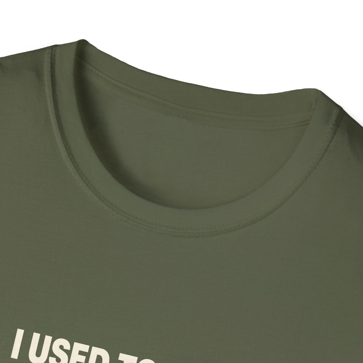 "I Used to Hate Facial Hair" funny couples graphic on a Gildan Softstyle unisex tee - Couples Therapy Apparel (view 9)