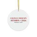 Couples Therapy Session #2026 Ornament