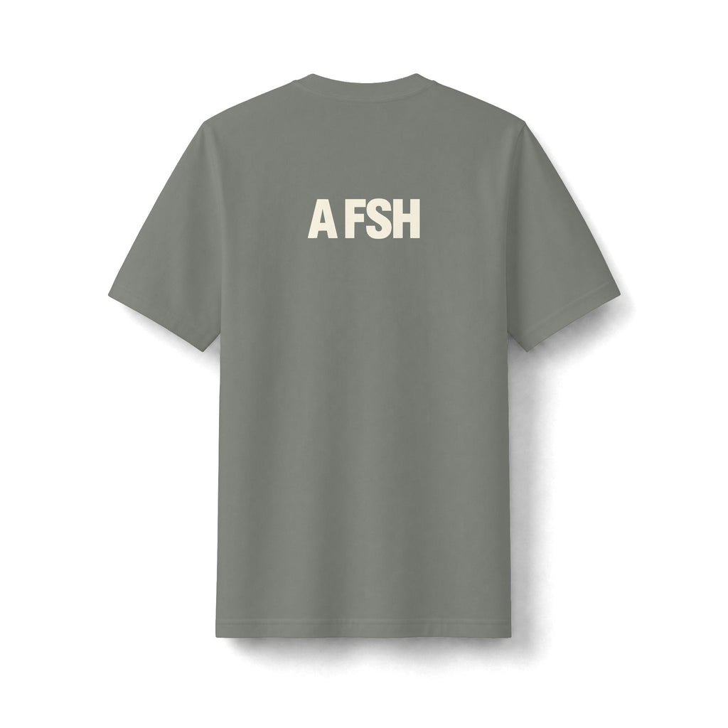 "Fish With No Eyes" funny couples graphic on a black Next Level heavyweight oversized tee - Couples Therapy Apparel (view 6)