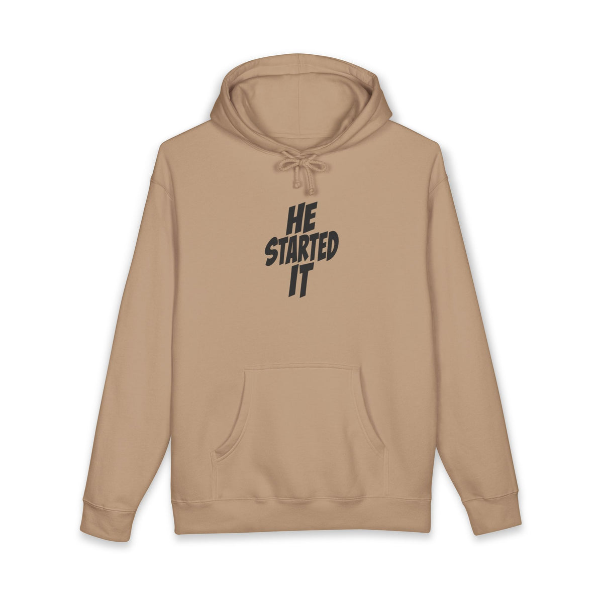 He Started It Hoodie – Duck Camo (Heavyweight)