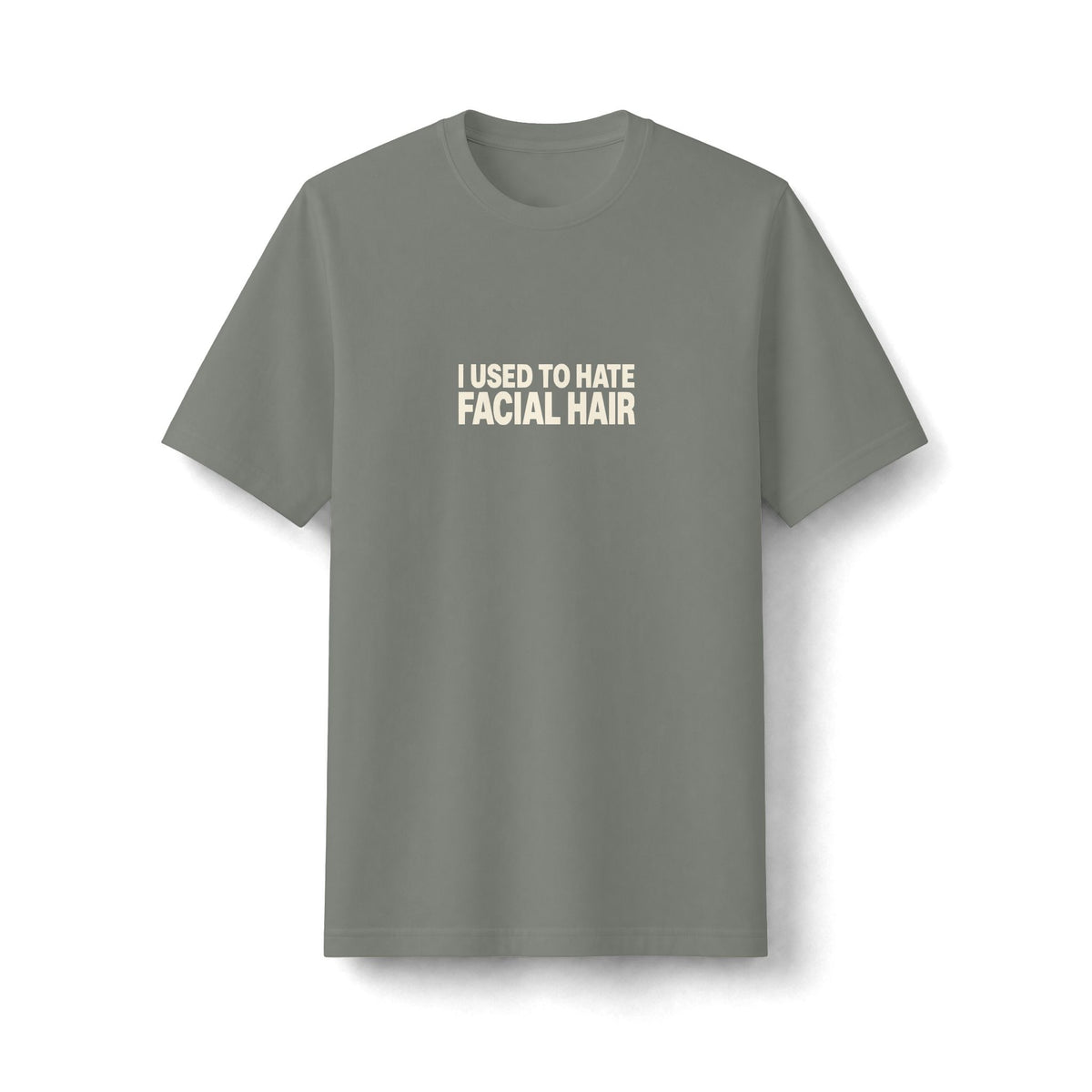 I Used to Hate Facial Hair Tee (Heavyweight)