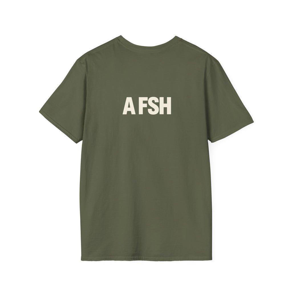 "Fish With No Eyes" funny couples graphic on a Gildan Softstyle unisex tee - Couples Therapy Apparel (view 8)
