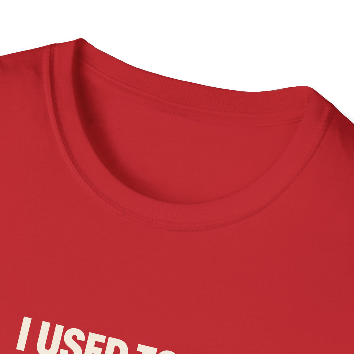 "I Used to Be a Banker" funny couples graphic on a Gildan Softstyle unisex tee - Couples Therapy Apparel (view 15)