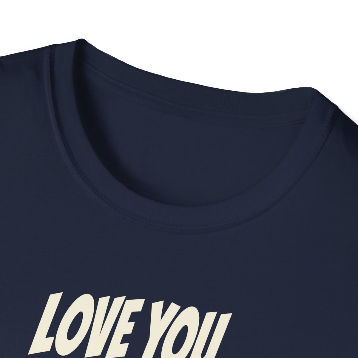 "Love You. Mean It. Most Days." funny couples graphic on a Gildan Softstyle unisex tee - Couples Therapy Apparel (view 12)