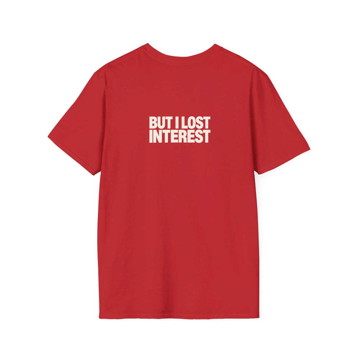 "I Used to Be a Banker" funny couples graphic on a Gildan Softstyle unisex tee - Couples Therapy Apparel (view 14)