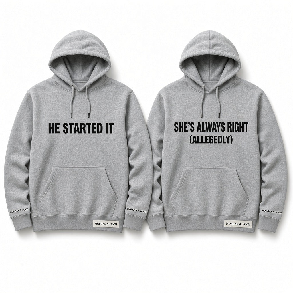 Couple hoodie set