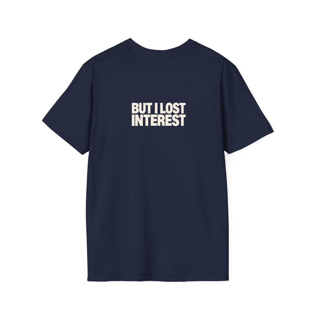 "I Used to Be a Banker" funny couples graphic on a Gildan Softstyle unisex tee - Couples Therapy Apparel (view 11)