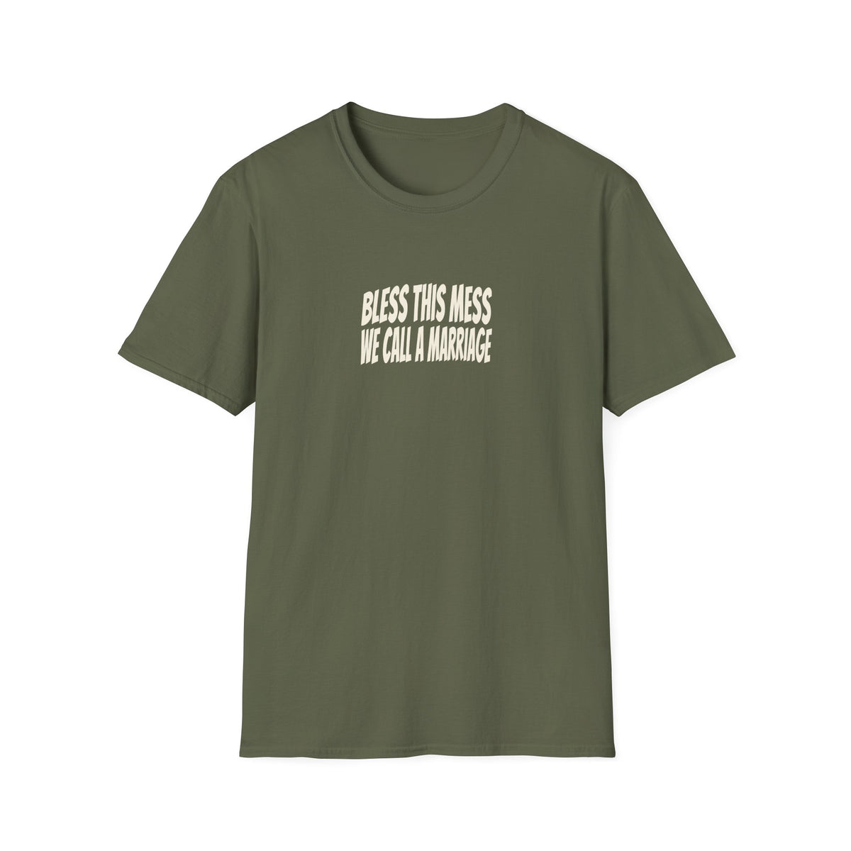 Bless This Mess We Call a Marriage Tee (Softstyle)