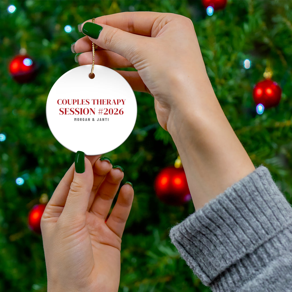 Couples Therapy Session #2026 Ornament